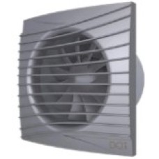 Вентилятор накладной SILENT D100 обр.клапан Dark gray metal DICITI