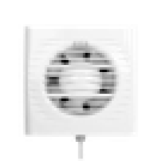 Вентилятор Auramax накладной Optima D100 тяговый выключатель