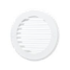 Решетка вентиляционная РК фланец D100 D136 пластик ERA