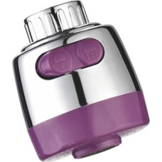 Аэратор 2-х режимный, цвет фиолетовый