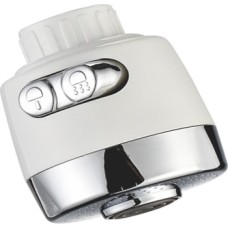 Аэратор 2-х режимный, цвет белый