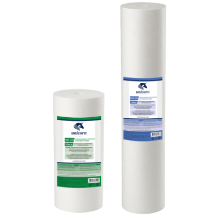 Картридж механический вспененный полипропилен 10 мкм Big Blue 20" Unicorn PS BB 2010