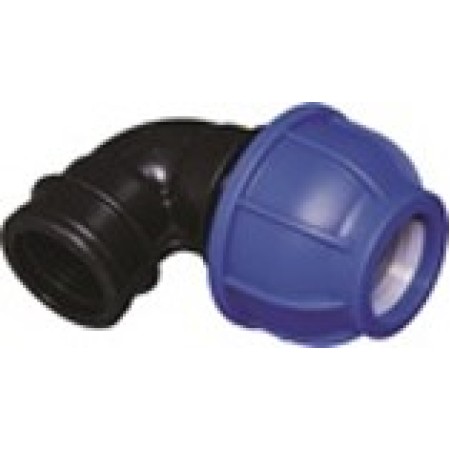 CN-TB ПНД Отвод разъемный вн. резьба 20 x 3/4" TEBO