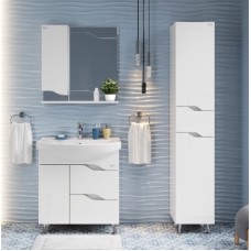 Тумба Onika Веронэлла 75 напольная, белая (ум. Стиль 75)