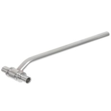 Т*образная труба из нержавеющей стали для подключения радиатора  16 (2,2) х 15 х 20 (2,8) мм, -250 м