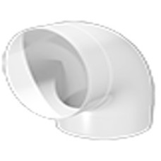 Колено ККП D125 90° пластик ERA