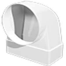 Переходник СККП D100 90° 60х120 пластик ERA