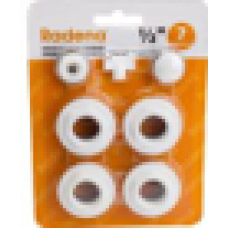 CN-RA Набор для подключения  7 пр.(перех.1*1/2 лев,пр.- по 2 шт,загл,кр.Маевск,ключ)