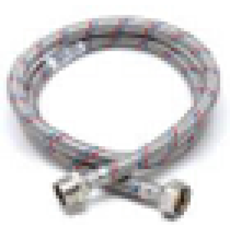 Гибкая подводка для воды ELKA оплетка нейлон в ПВХ 1/2", г/г,  100см. (1\10)